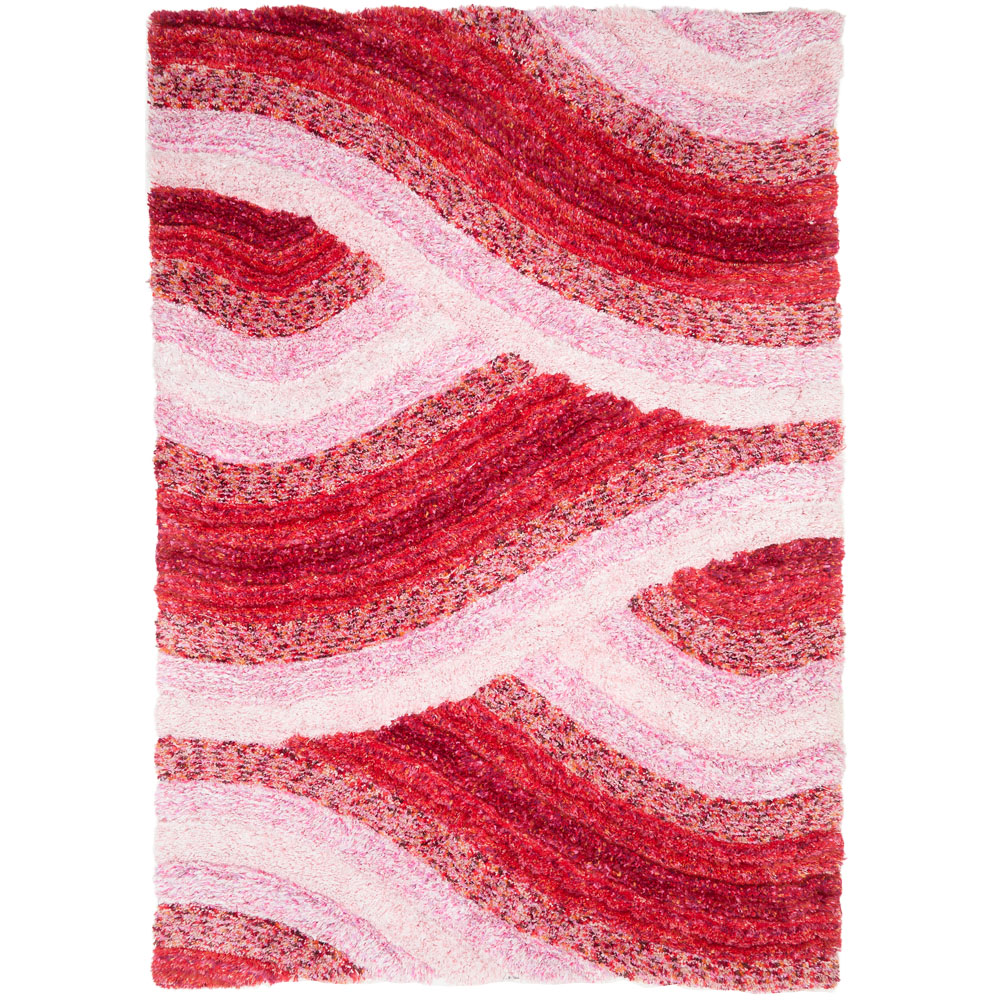 DS Living Wave Purple Ultra Plush Rug 160 x 230cm Image 1