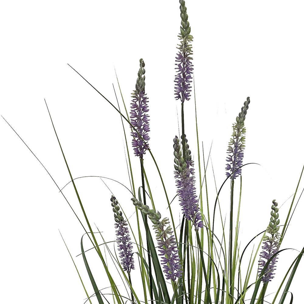 Leaf Lavender Grass Artificial Plant in Pot 4ft Image 2
