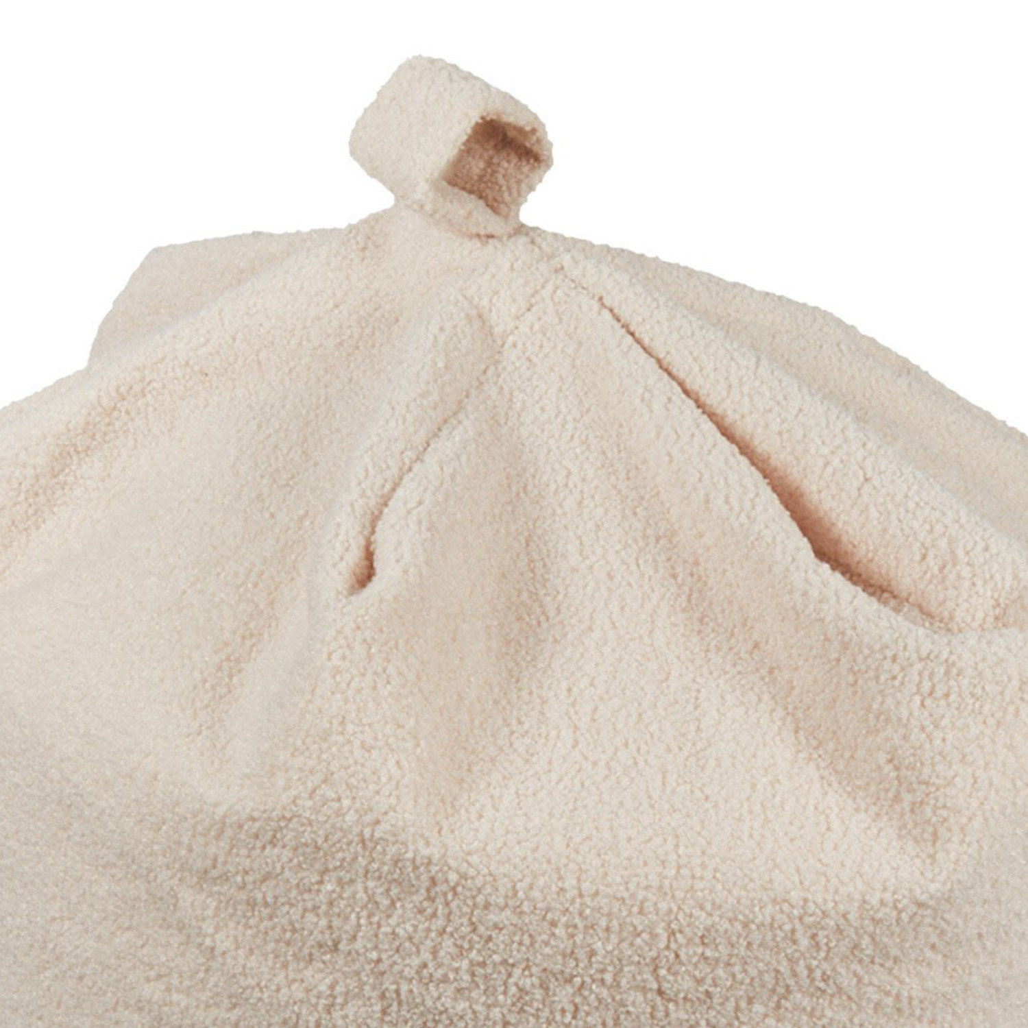Boucle Bean Bag Ivory - Ivory Image 5