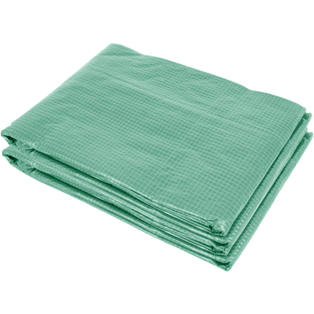 Outsunny 19.6 x 9.8 x 6.5ft Green Replacement Greenhouse Cover Image 1