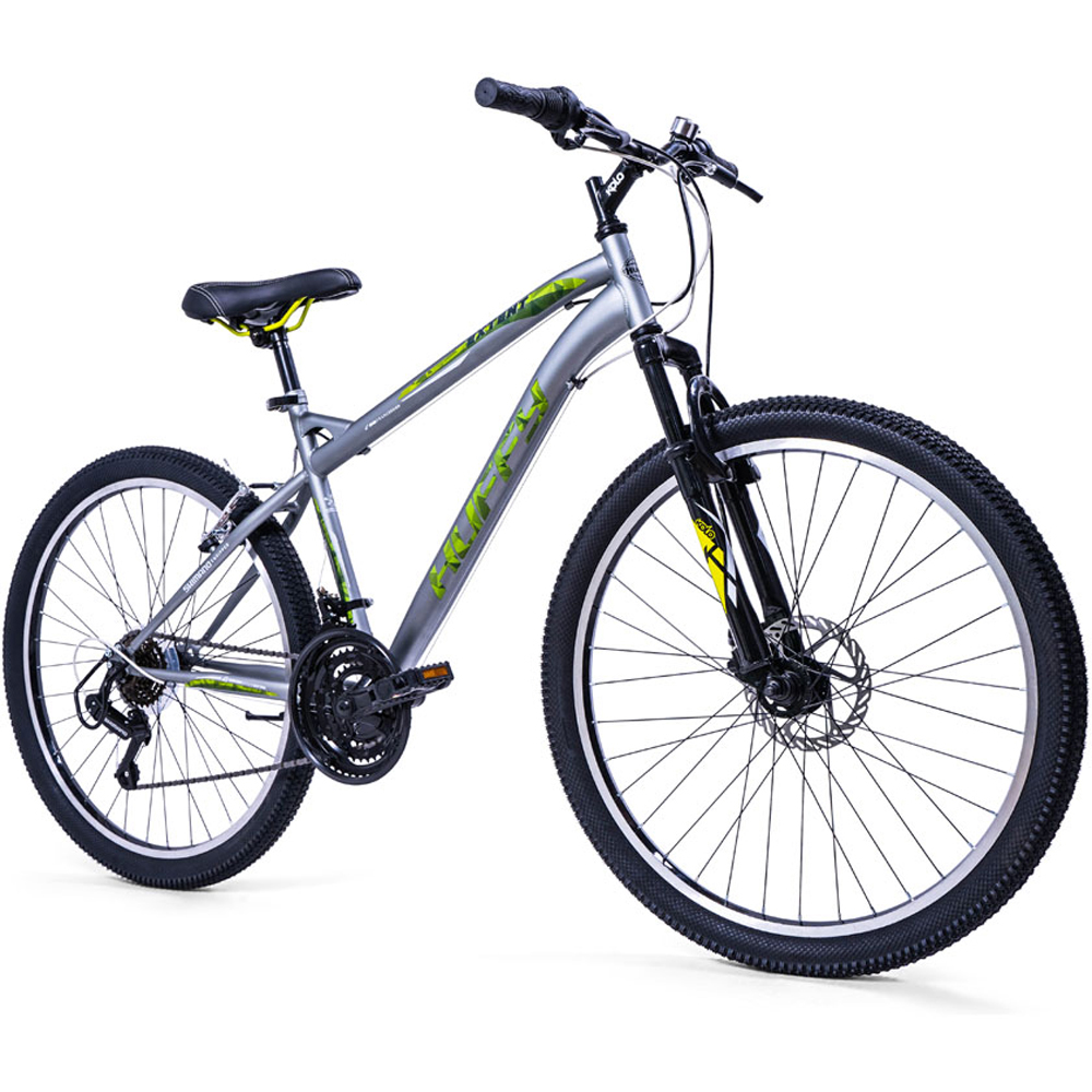 Huffy Extent 18 Speed 26 inch Matte Gunmetal Hardtail Mountain Bike Image 2