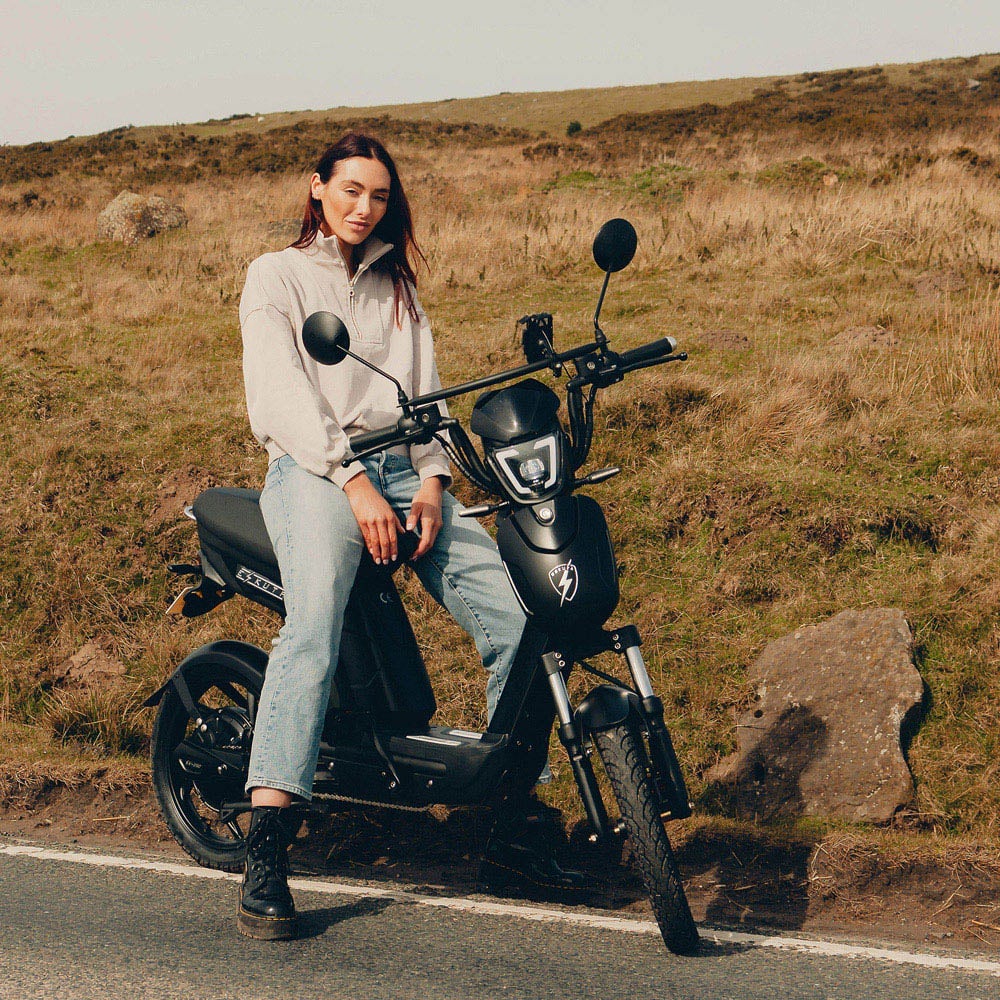 Eskuta SX-250 Explorer Gloss White Electric Bike 48V Image 2