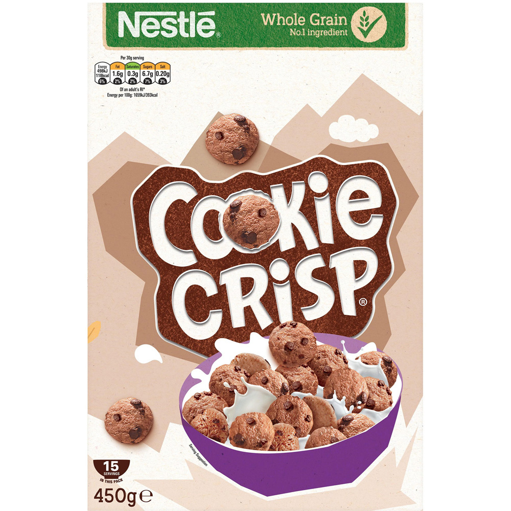 Nestle Cookie Crisp Cereal 450g Image