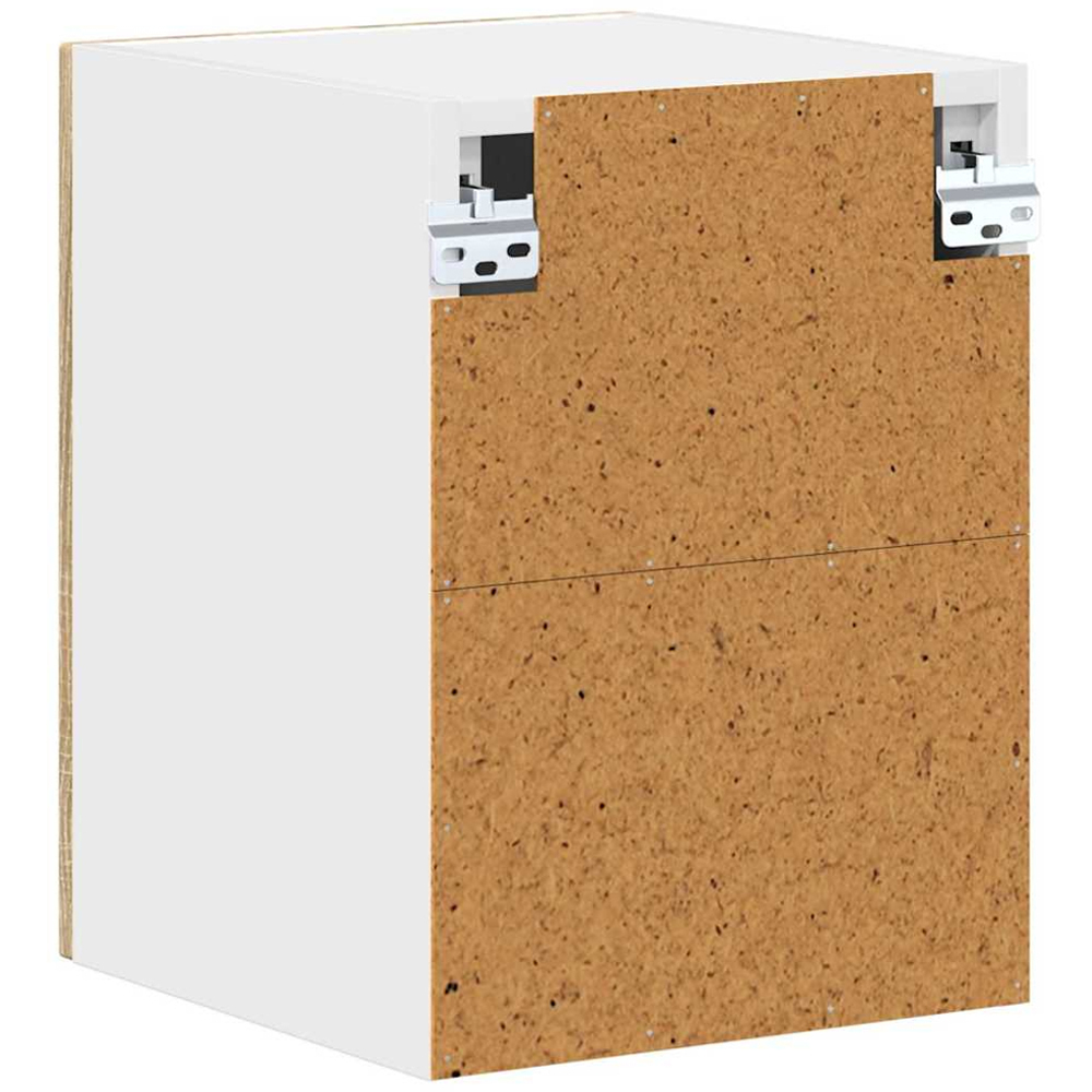 vidaXL Kalmar Single Door Sonoma Oak Wall Mounted Kitchen Cabinet Image 8
