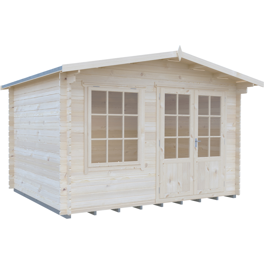 Shire Hale 12 x 10ft Log Cabin Image 1