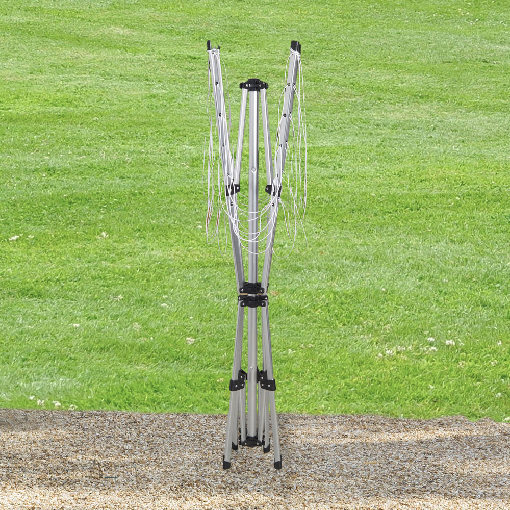 20m 4 Arm Portable Rotary Airer Image 4