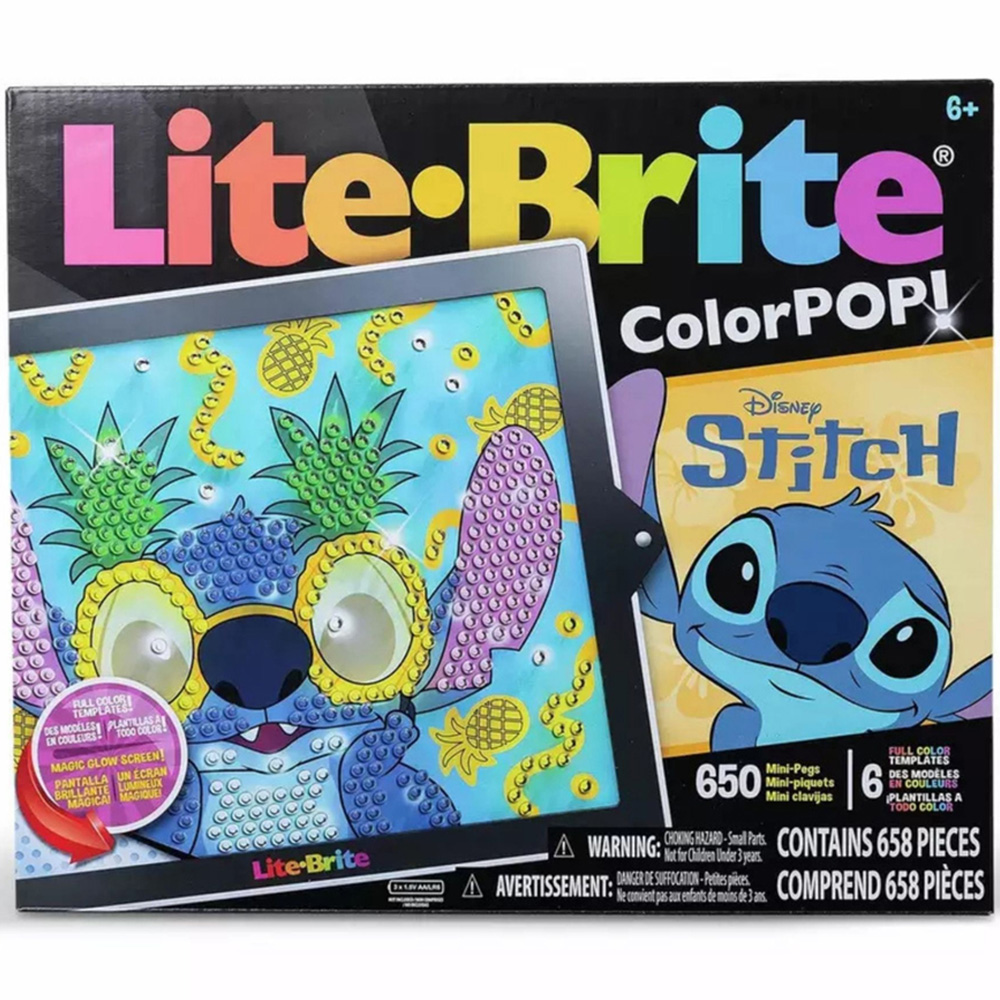 Basic Fun Lite-Brite Color Pop Stitch Craft Kit Image 5