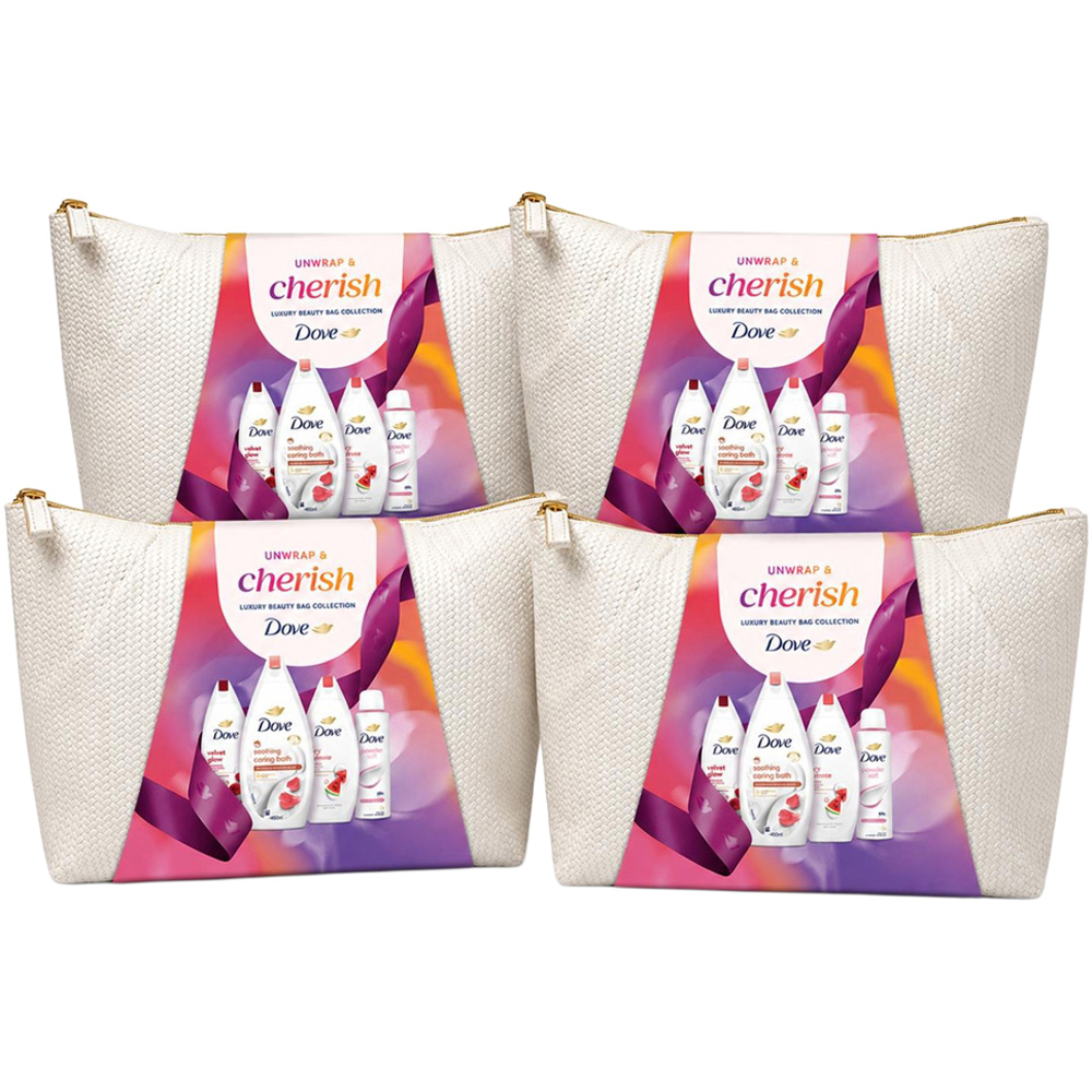 Dove Unwrap and Cherish Gift Set 4 Piece 4 Pack Image 1
