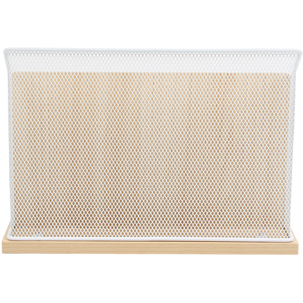 Wood Effect and White Mesh Letter Sorter Image 5