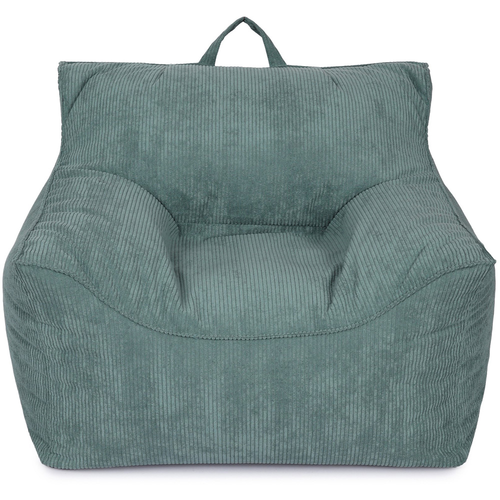 Kaikoo Green Cord Bean Bag Chair Image 5
