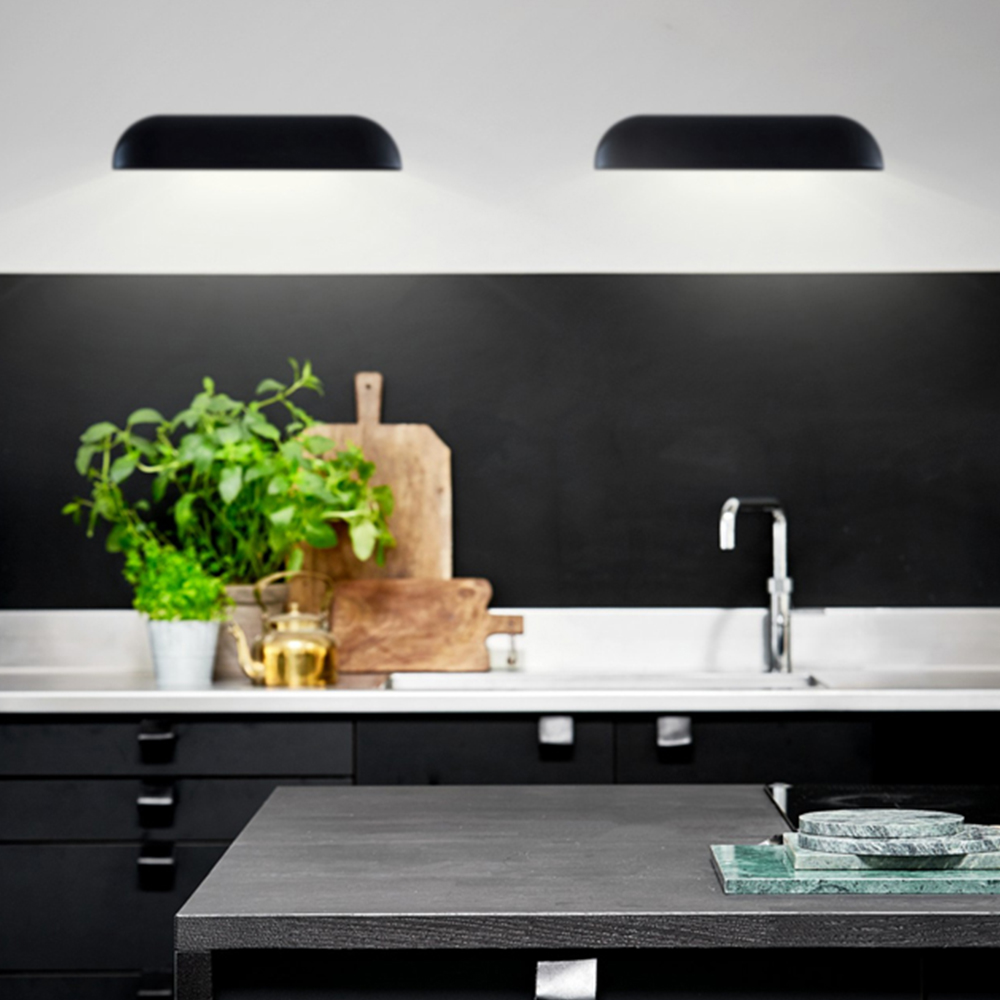 Nordlux Front 36 Black Wall Light Image 4