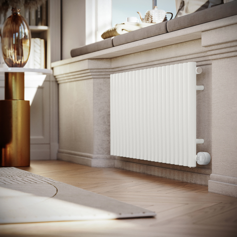 Terma Rolo-Room E Wi-Fi White Electric Radiator 1000W 580 x 1195mm Image 7