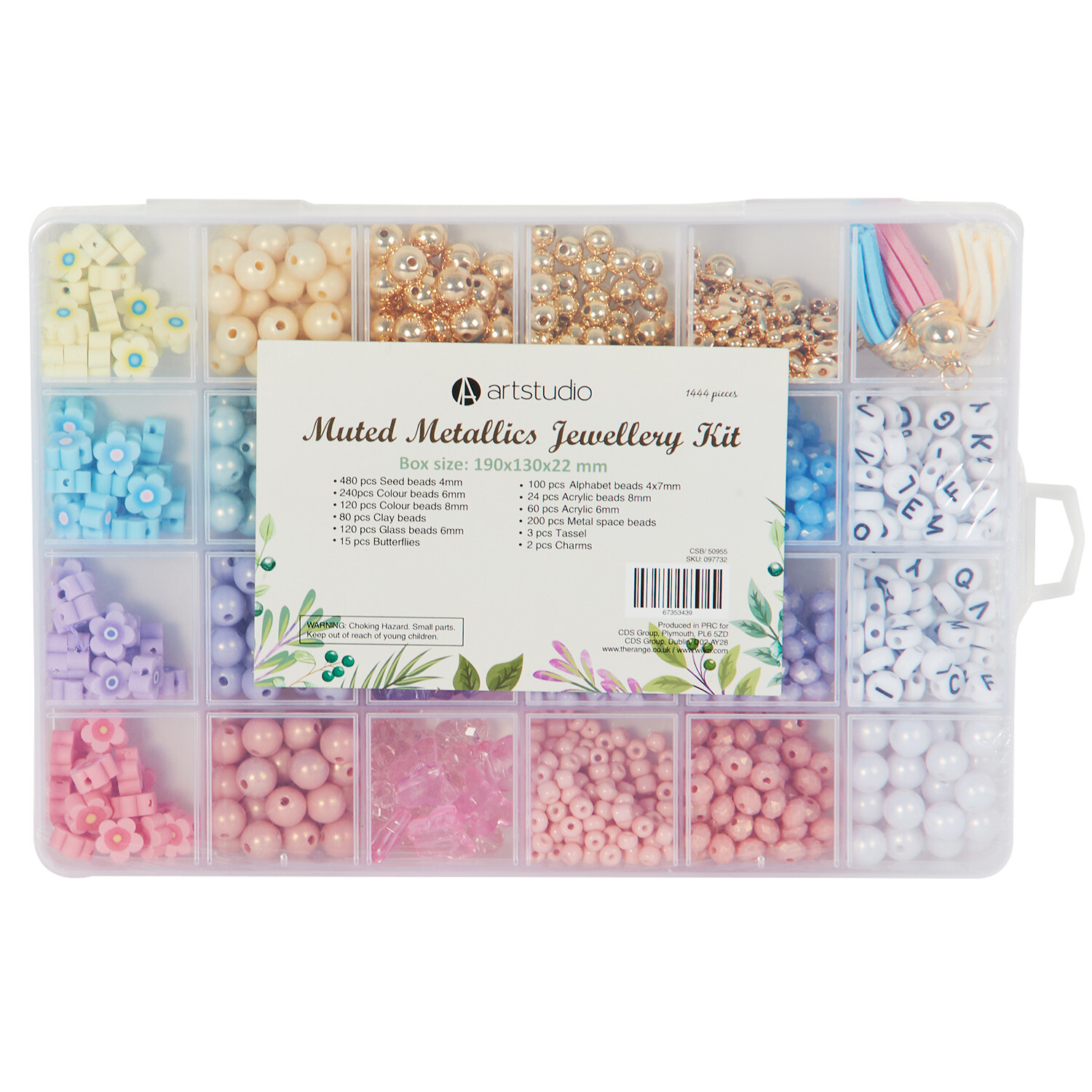Muted Metallics Jewellery Kit - Multicolour Image 3