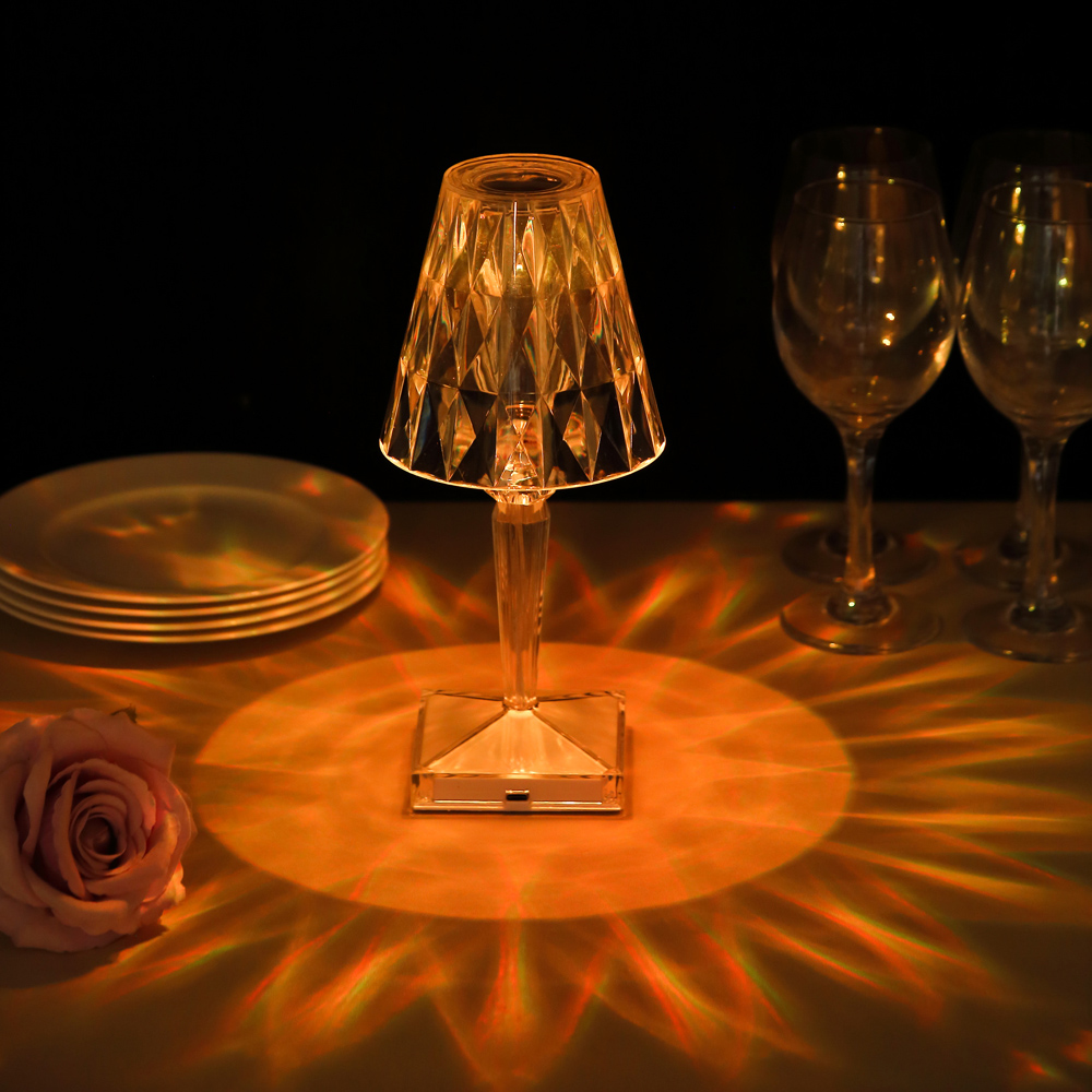 Avilo Acrylic Rechargeable Touch Lamp Image 9