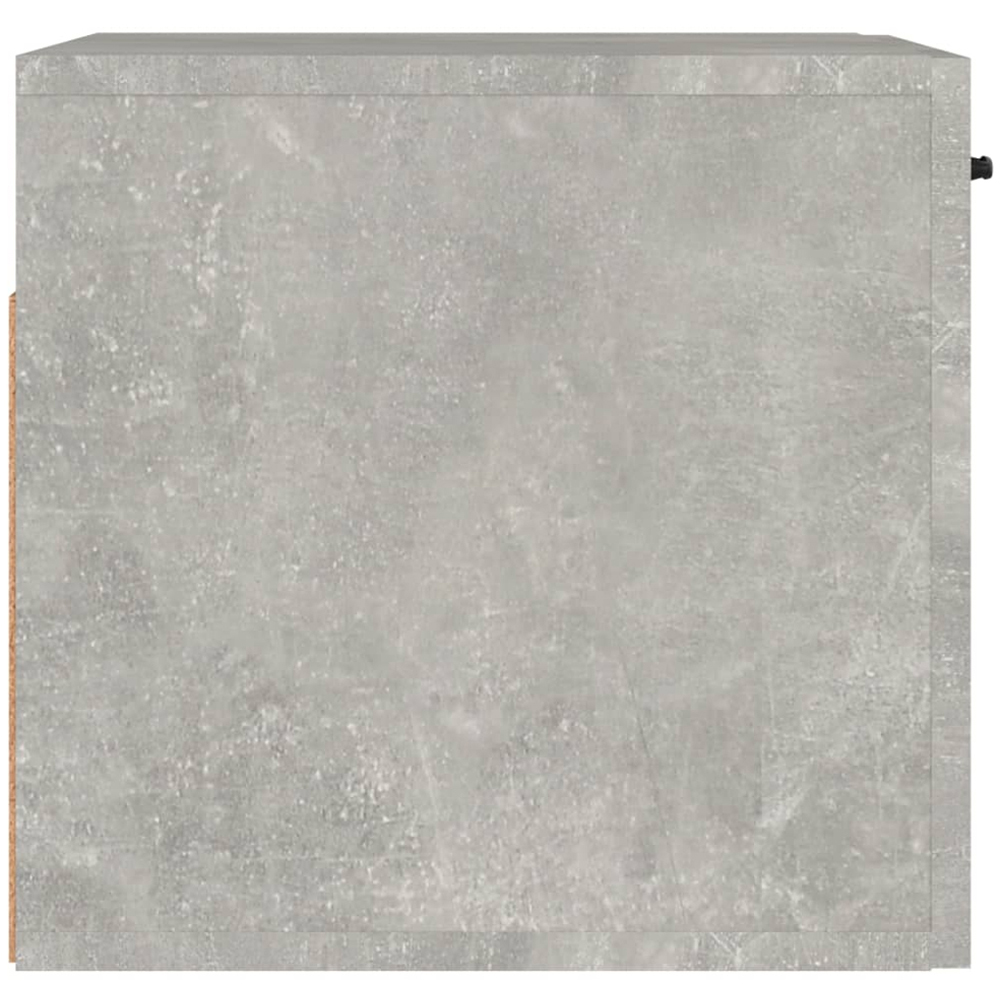 vidaXL 2 Door Concrete Grey Wall Cabinet Image 6
