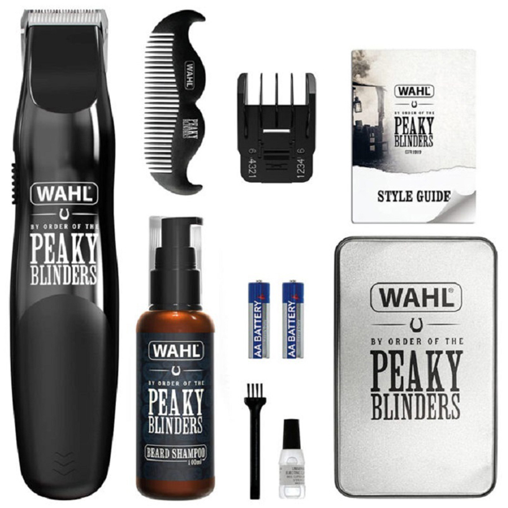Wahl Peaky Blinders Beard Trimmer Gift Set Image 1