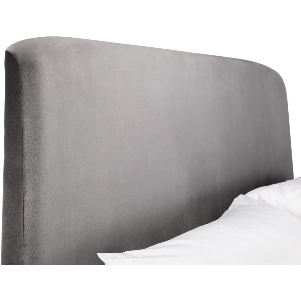 Julian Bowen Frida Double Grey Storage Ottoman Bed Image 7
