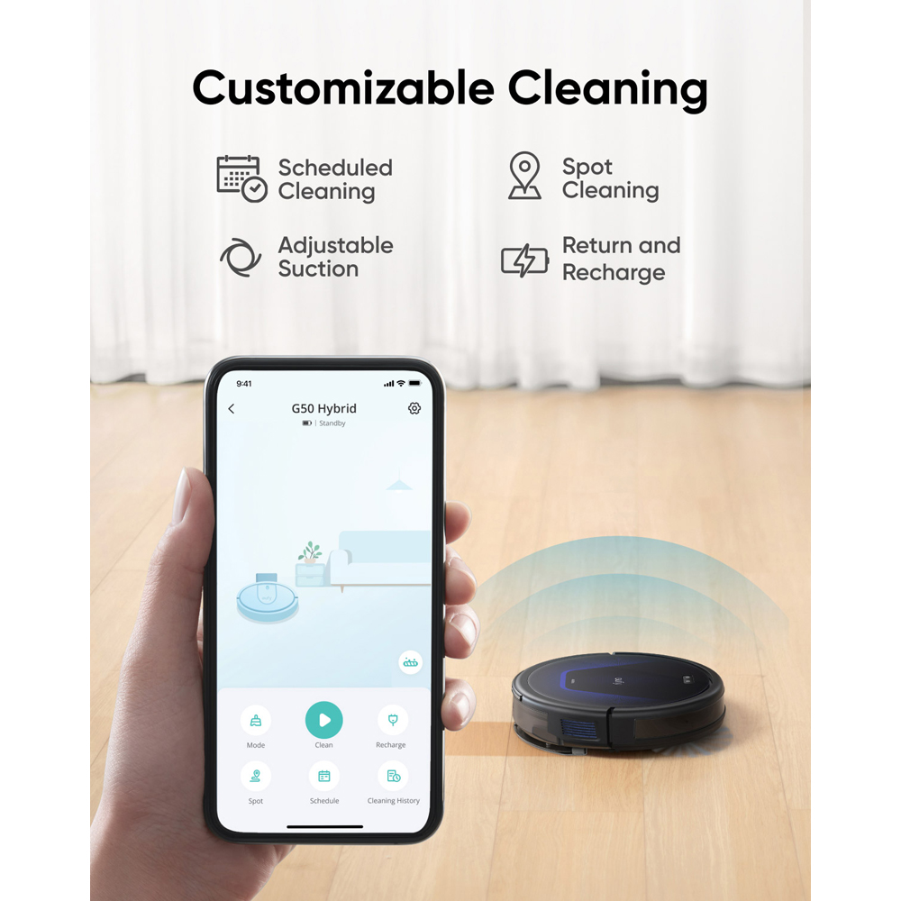 eufy G50 Hybrid Robot Vacuum Cleaner Image 6
