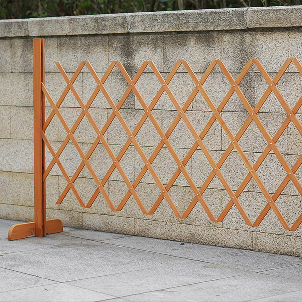 Gr8 Garden 2.8 x 6.2ft Expanding Wood Trellis Fence Panel Image 5