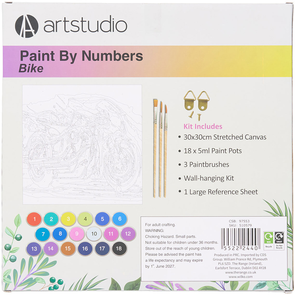 Paint by Numbers Car or Bike Kit Image 3