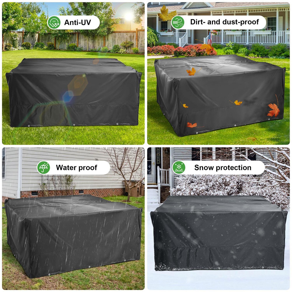 Luxury Furniture Cover - Black Image 6