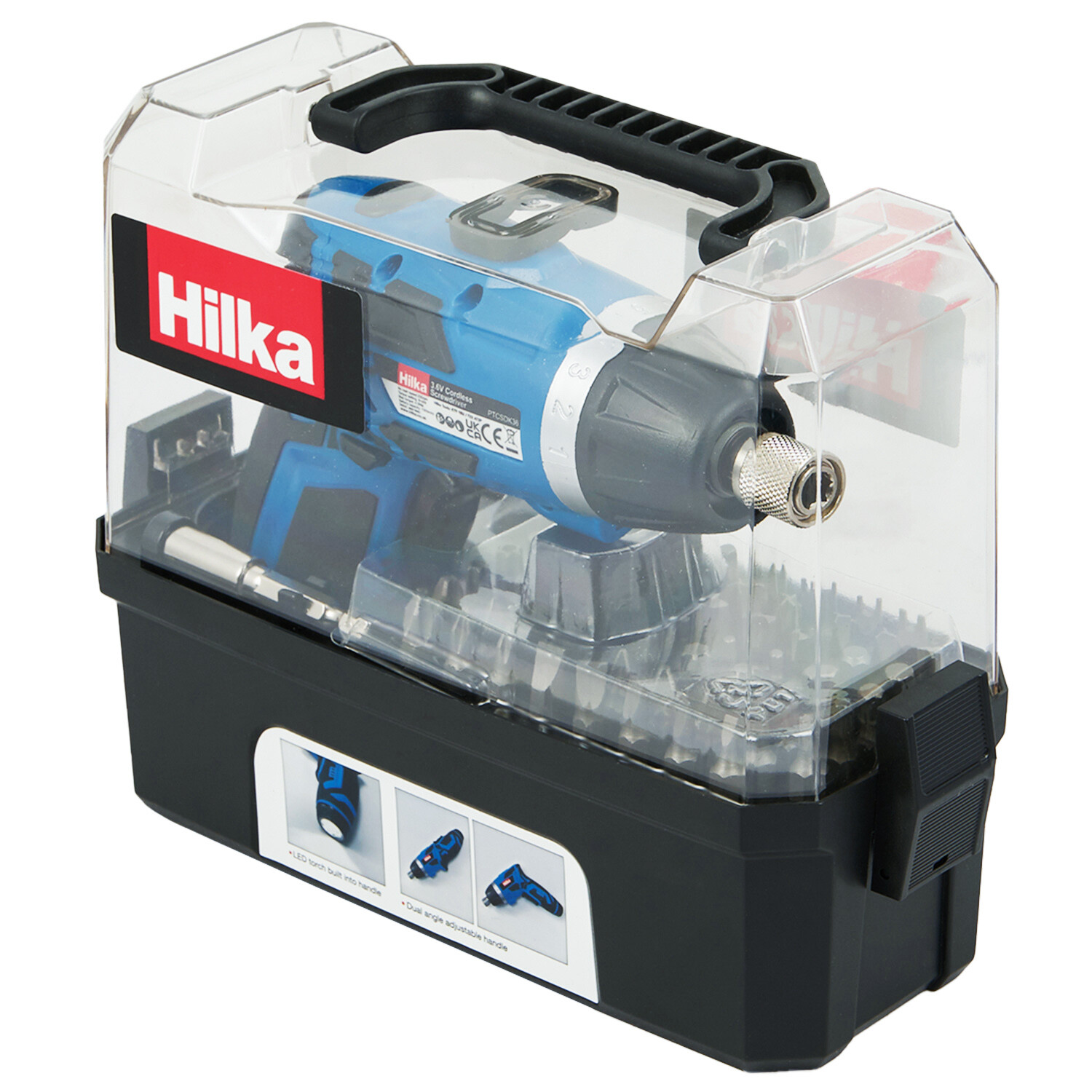 3.6V Li-ion Cordless Screwdriver Kit Image 4