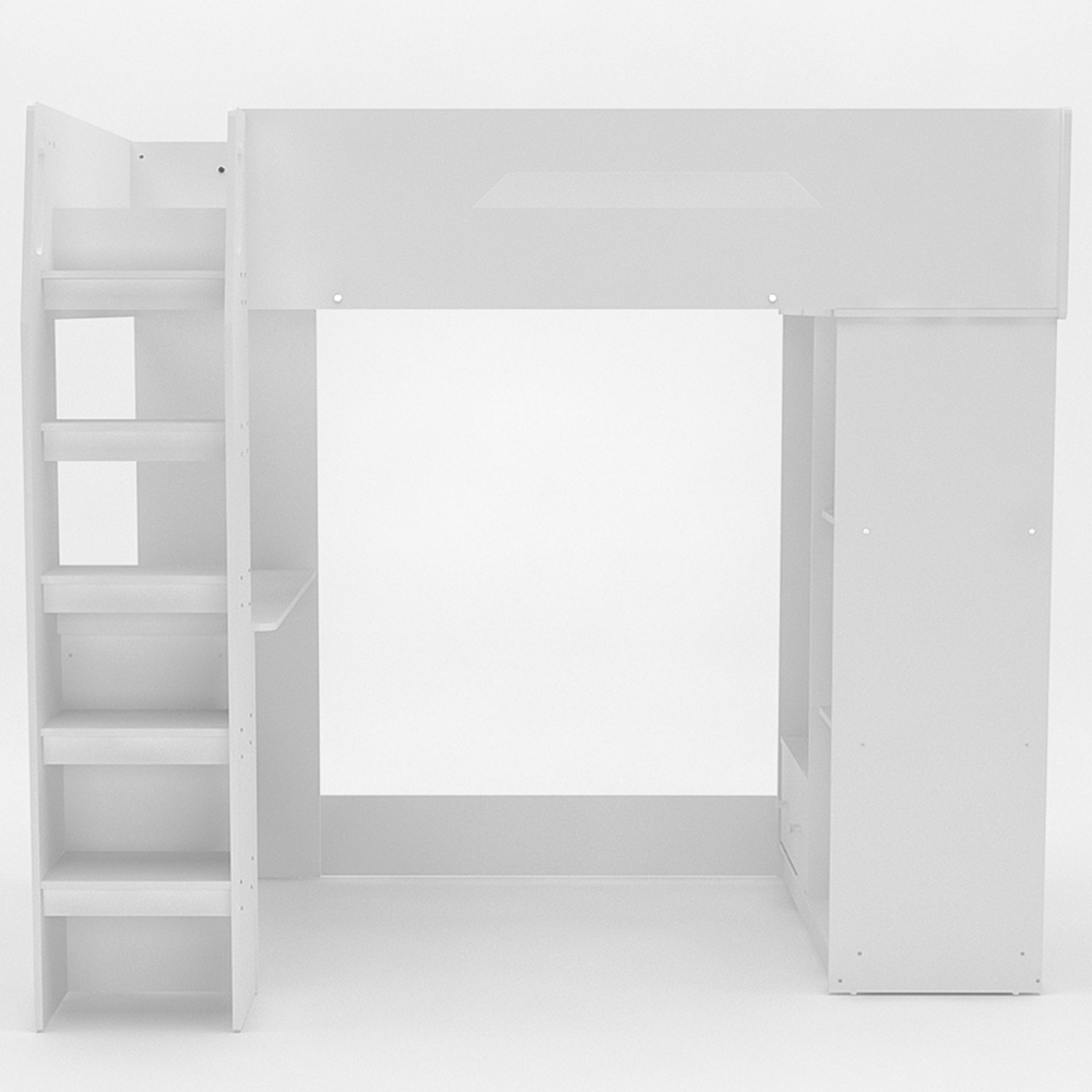 Kudl White High Sleeper Image 3