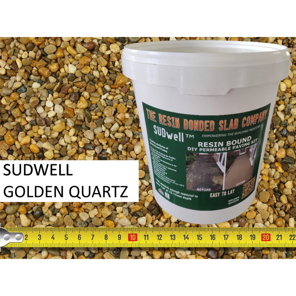 SUDwell Golden Quartz DIY Resin Bound Kit 0.25sqm Image 3