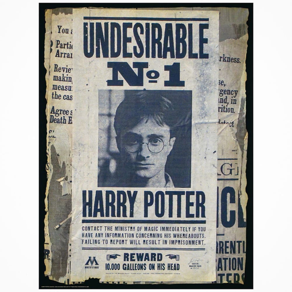 University Games Harry Potter Wanted Scratch Off Puzzle Image 3