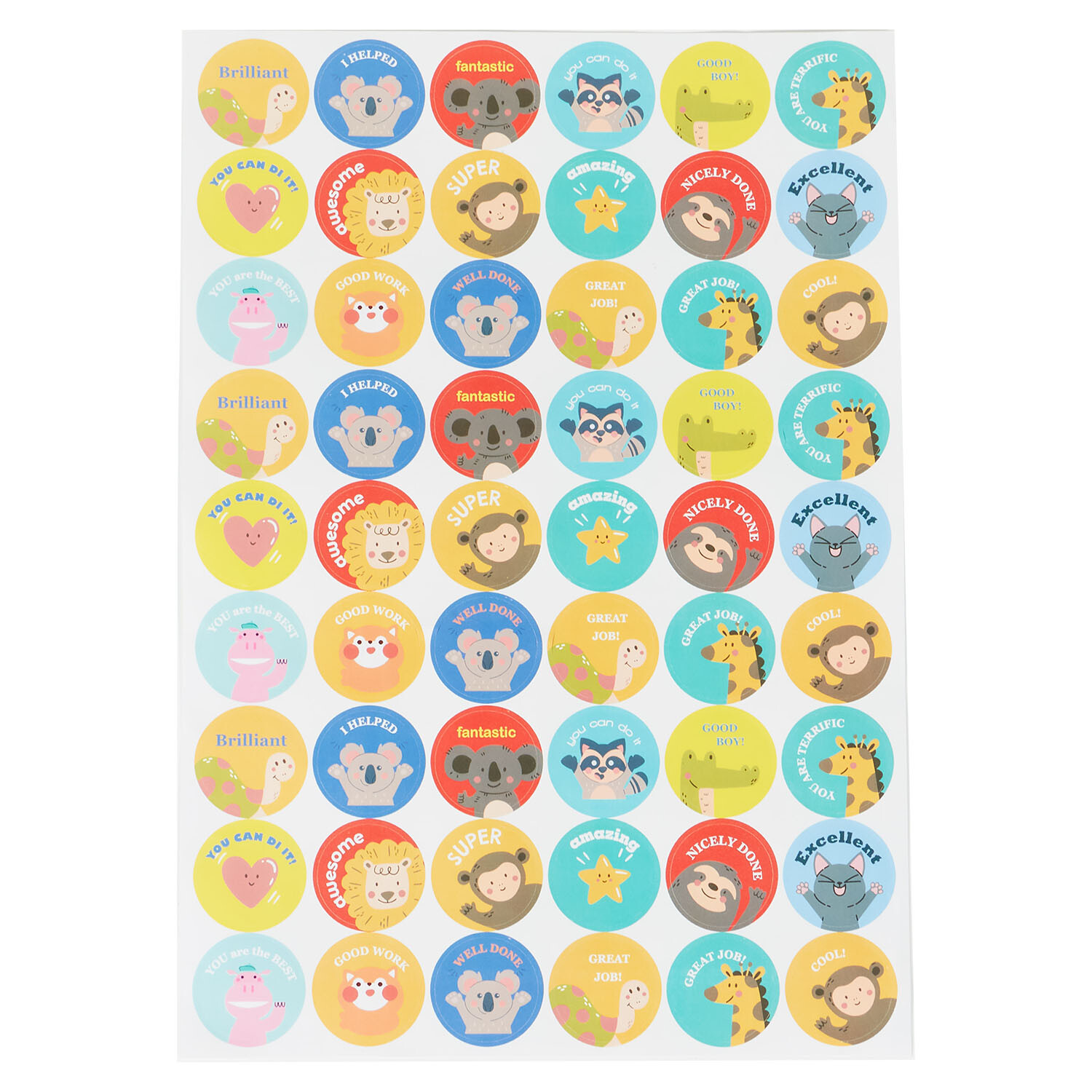 Crafty Club Motivation Sticker Sheets Multicolour Image 3