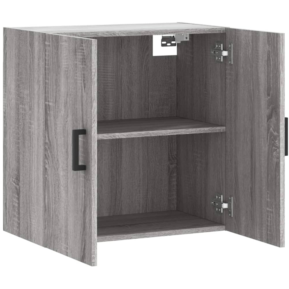 vidaXL 2 Door Grey Sonoma Oak Wall Cabinet Image 6