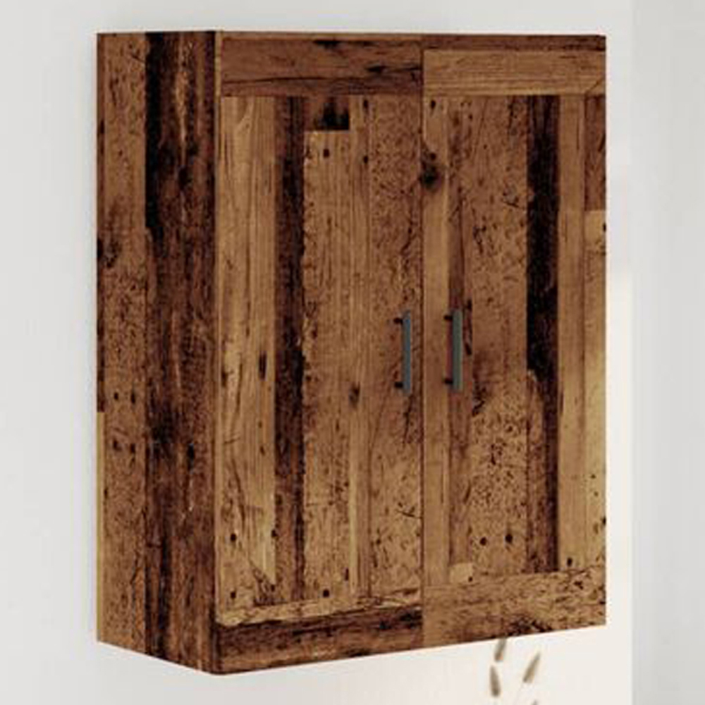 vidaXL 2 Door Old Wood Wall Mounted Sideboard Image 1