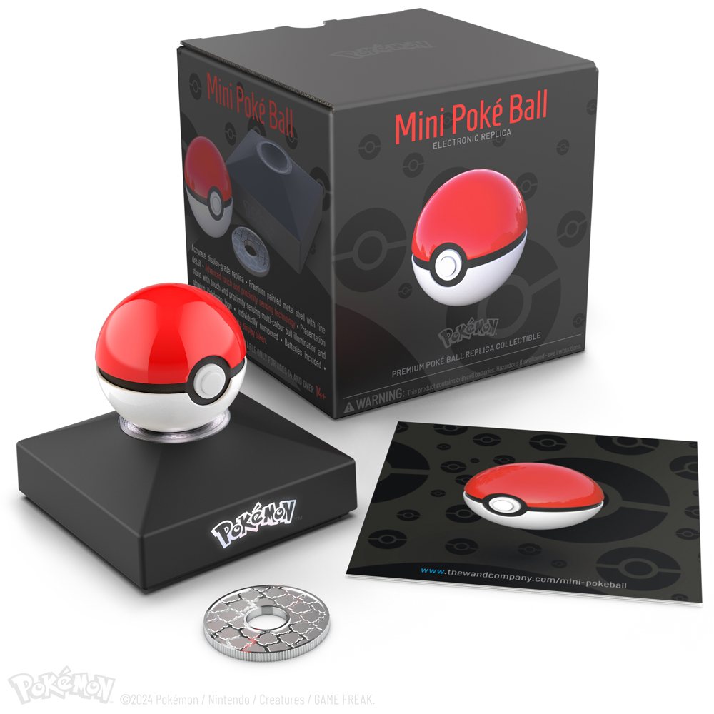 The Wand Company Pokemon Die-Cast Mini Poke Ball Replica Image 3