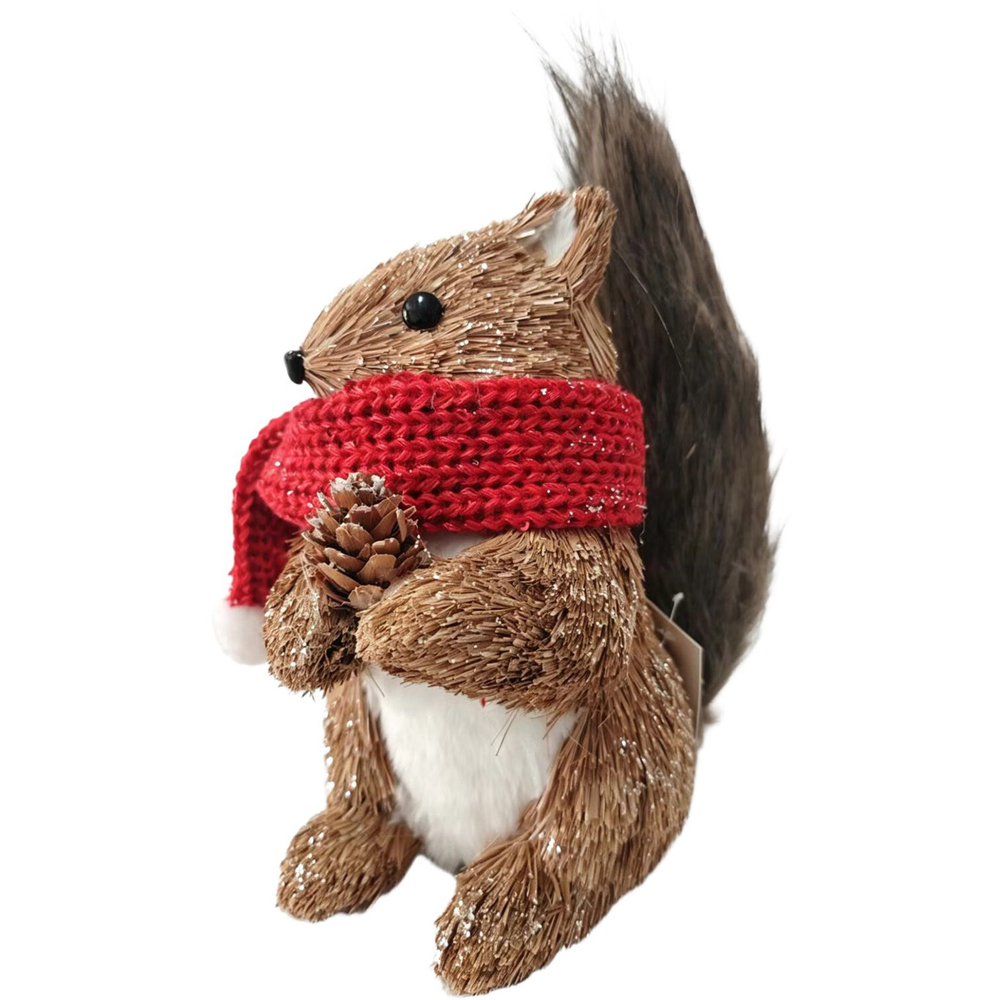 Festive Cosy Squirrel Decoration Image 6