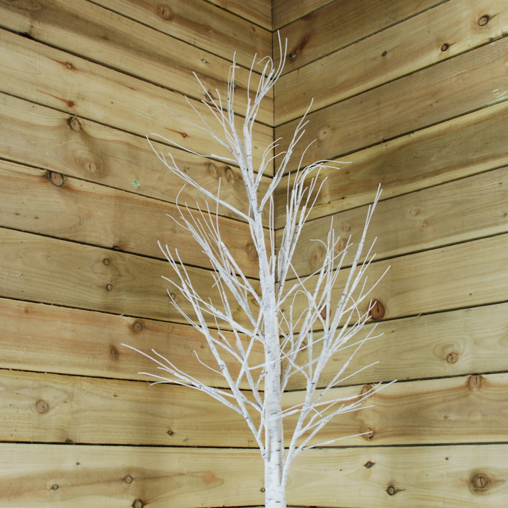 Samuel Alexander Multicolour LED Christmas Birch Tree 4.9ft Image 4