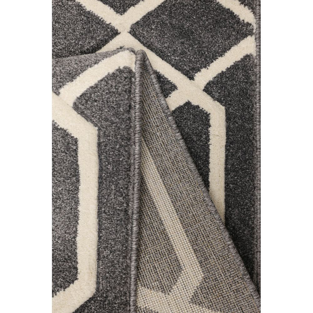 Homemaker Newport Grey Lattice Runner 60 x 200cm Image 3