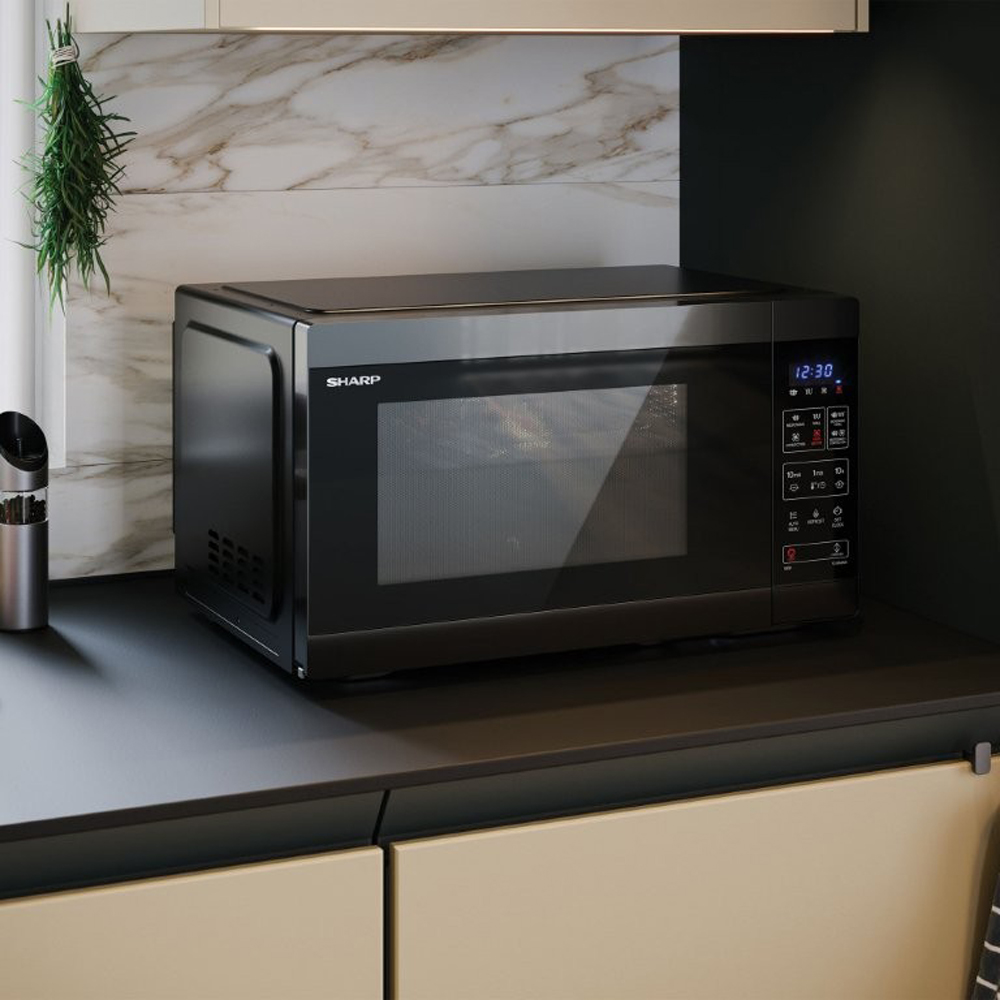 Sharp SP2840 28L Silver Grill Microwave 900W Image 2