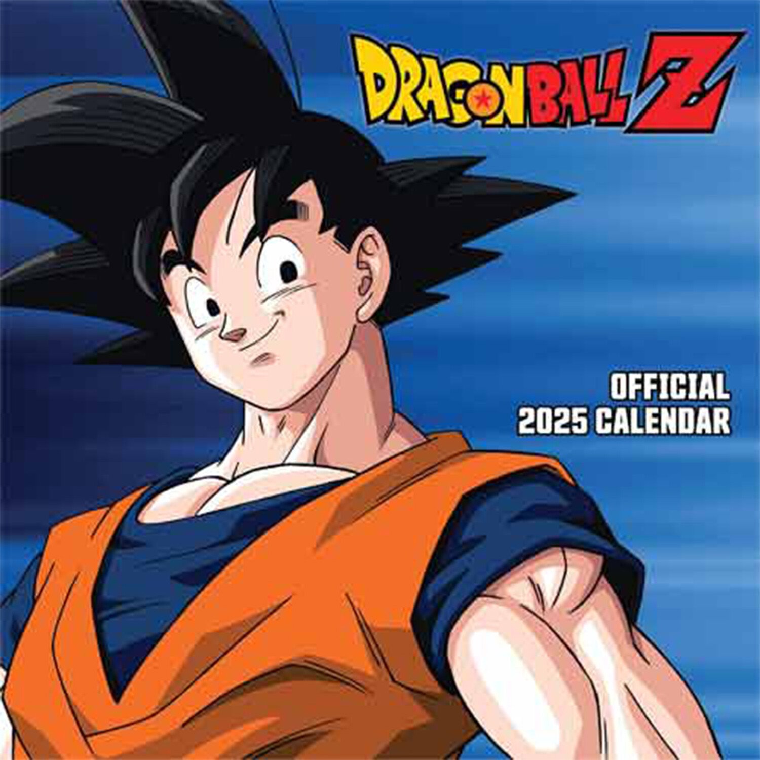 2025 Dragonball Z Wall Calendar Image