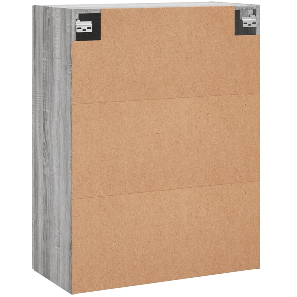 vidaXL 2 Door Grey Sonoma Wall Mounted Cabinet Image 9