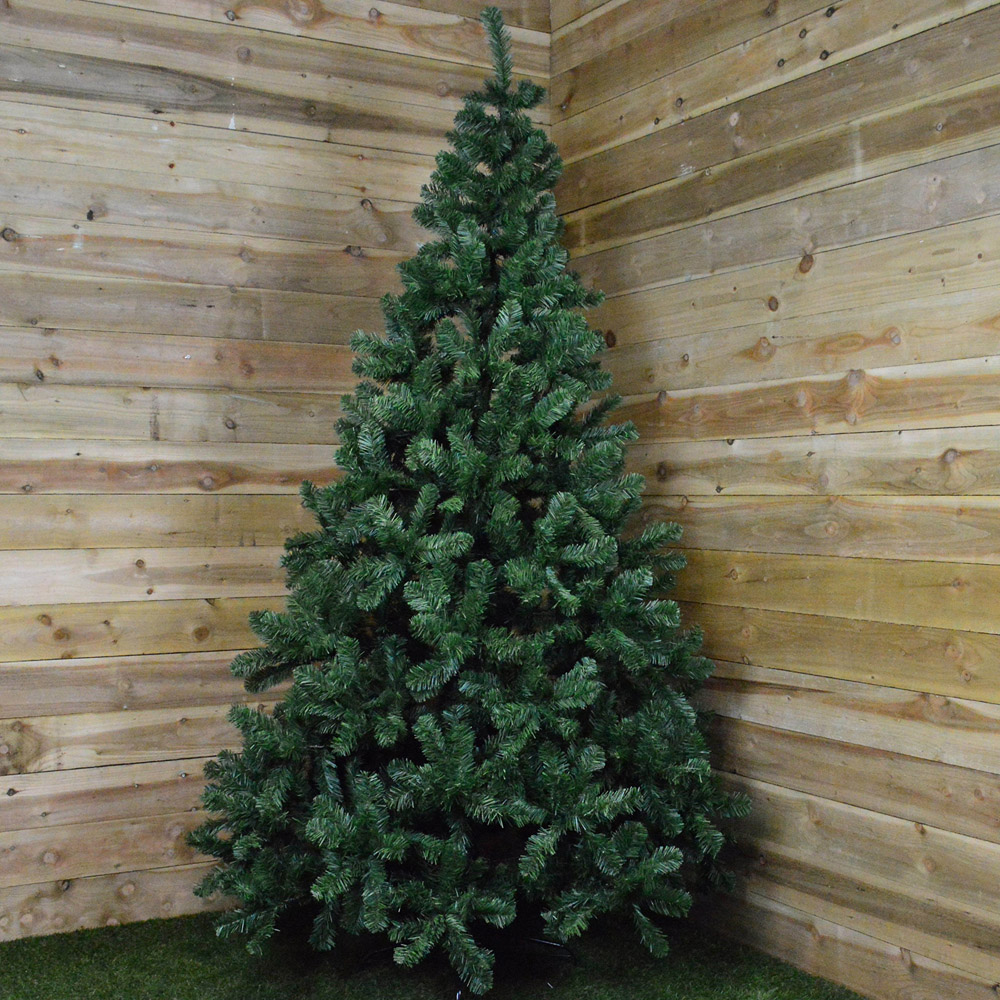 Samuel Alexander Imperial Pine Artificial Christmas Tree with 980 Tips in Green 8ft Image 2