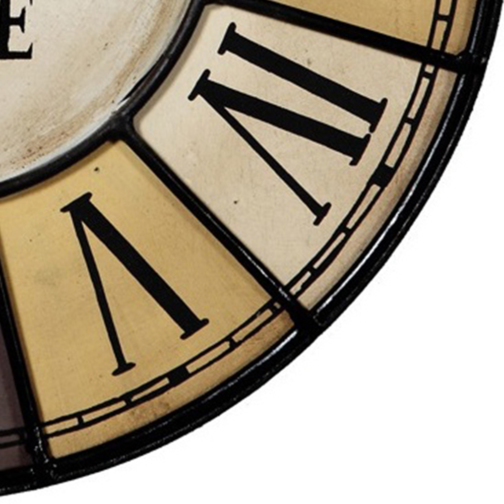 Brooklyn Chalet Round Wall Clock 48cm Image 3
