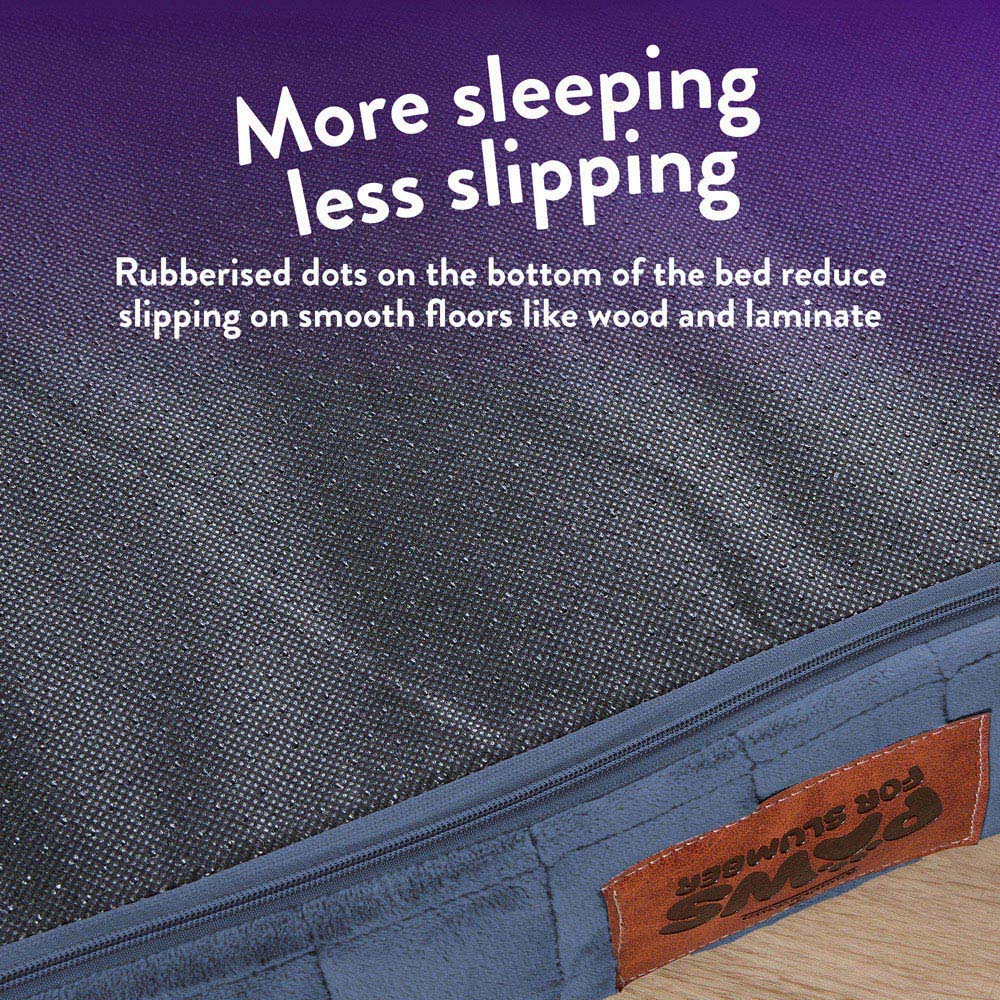 Slumberdown Small Navy Orthopaedic Pet Bed Image 5