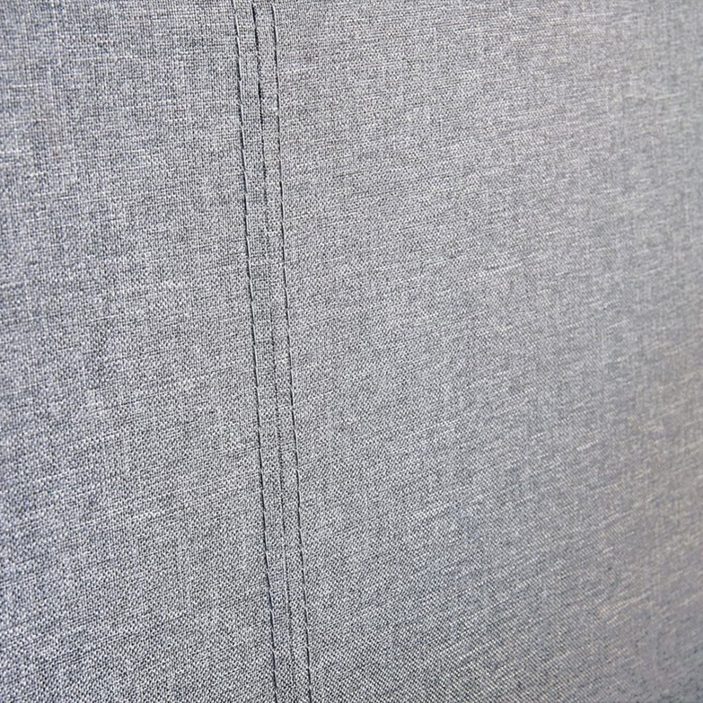 Home Treats Single Grey Ottoman Bed with Mattress Image 4