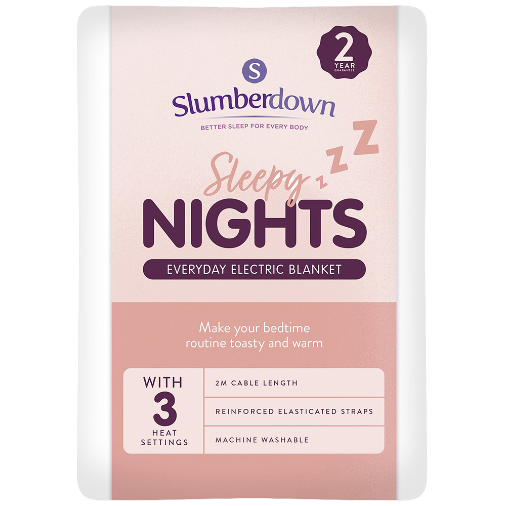 Slumberdown Sleepy Nights Electric Blanket - Single Image