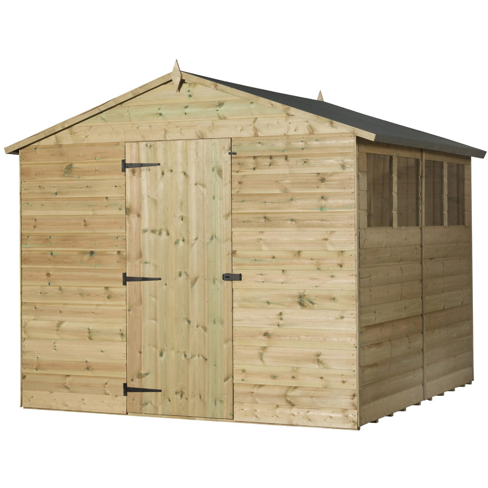 Empire Sheds 9200 8 x 12ft Tongue and Groove Apex Garden Shed Image 1