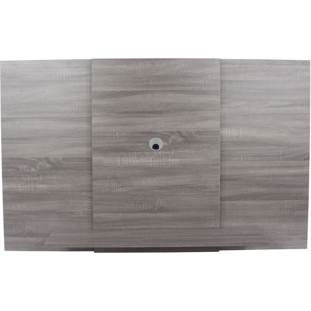 Core Products Single Shelf Grey Oak Effect Extendable Fixed TV Wall Panel Image 3