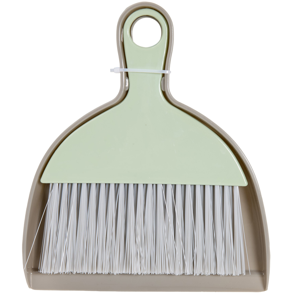My Home Plain Mini Dustpan Set Sage Image 3