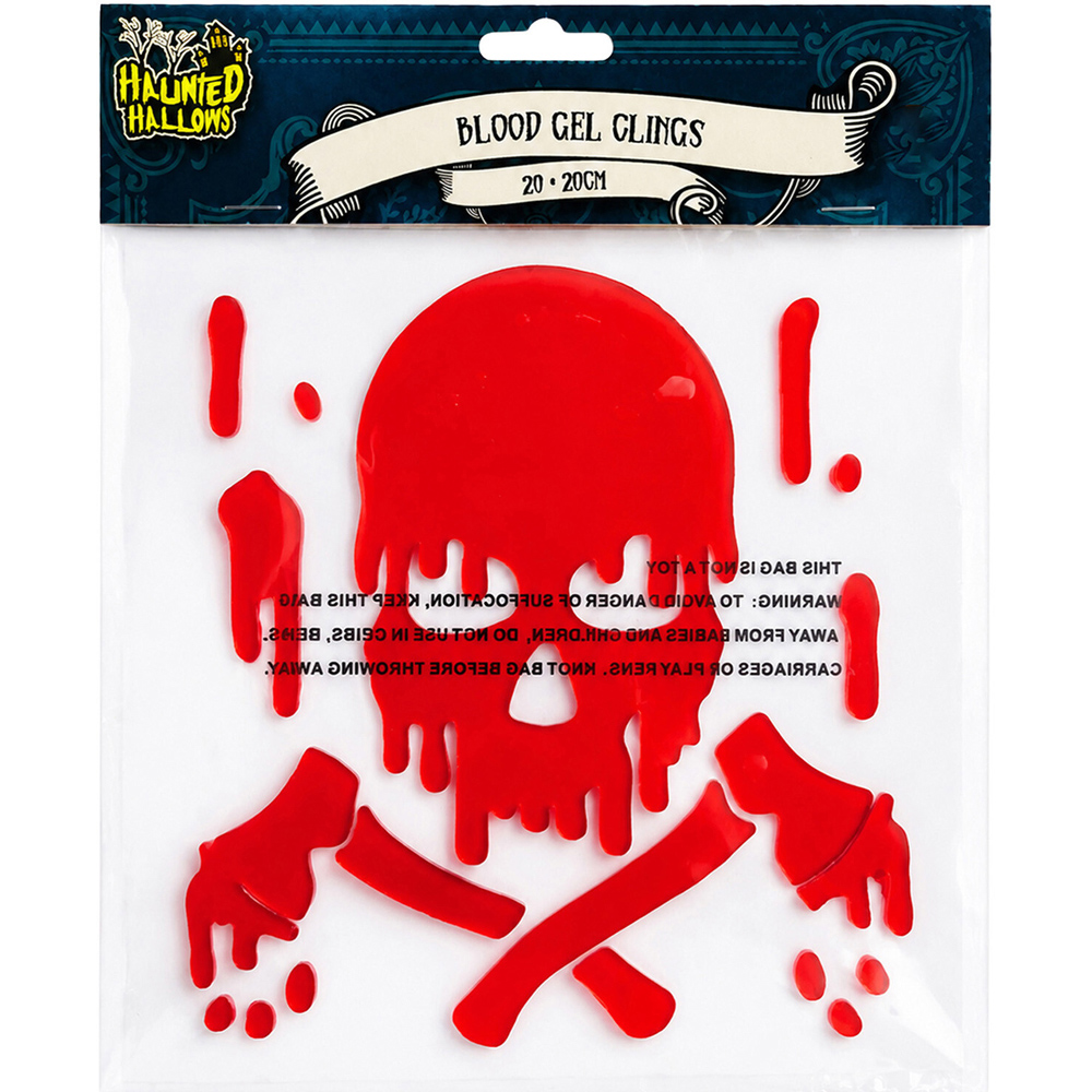 Glow in the Dark or Blood Gel Clings Pack Image 8