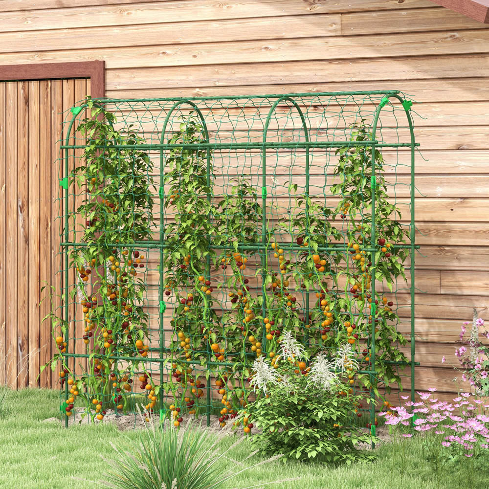 Outsunny 6 x 5.9ft Garden Trellis Image 2