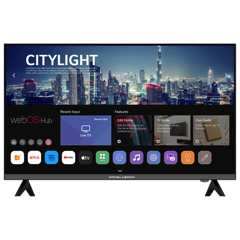 Mitchell & Brown 32 inch HD Ready Smart TV with WebOS Image 2